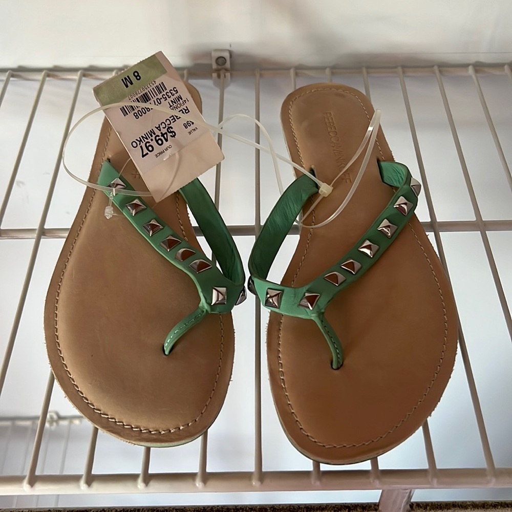 NWT Rebecca Minkoff flip flops